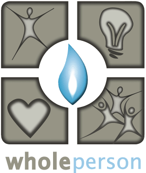 whole person logo with quadrants